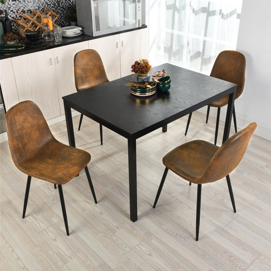 Mesa de Comedor Rectangular Extensible para 4-6 Personas