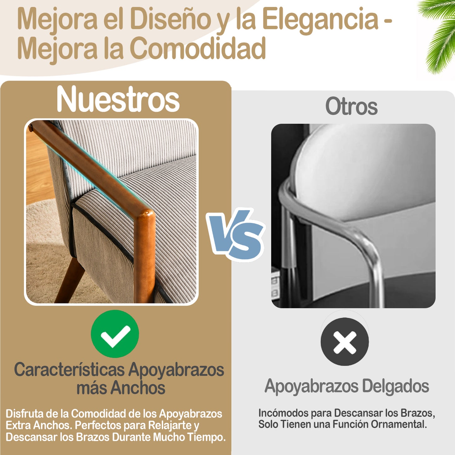 Silla Decorativa de Mediados de Siglo Gris