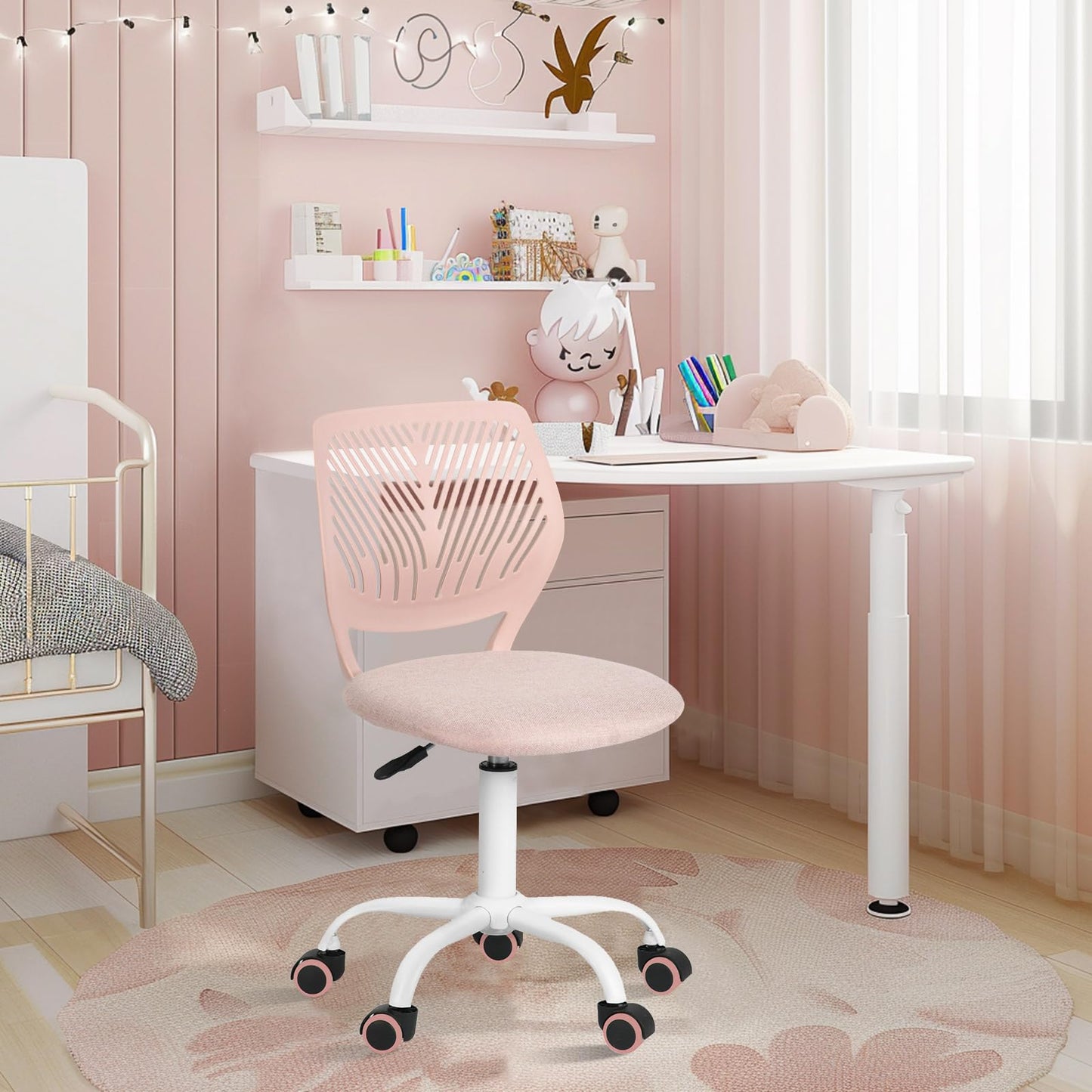 Silla de Escritura para Adolescentes Rosado