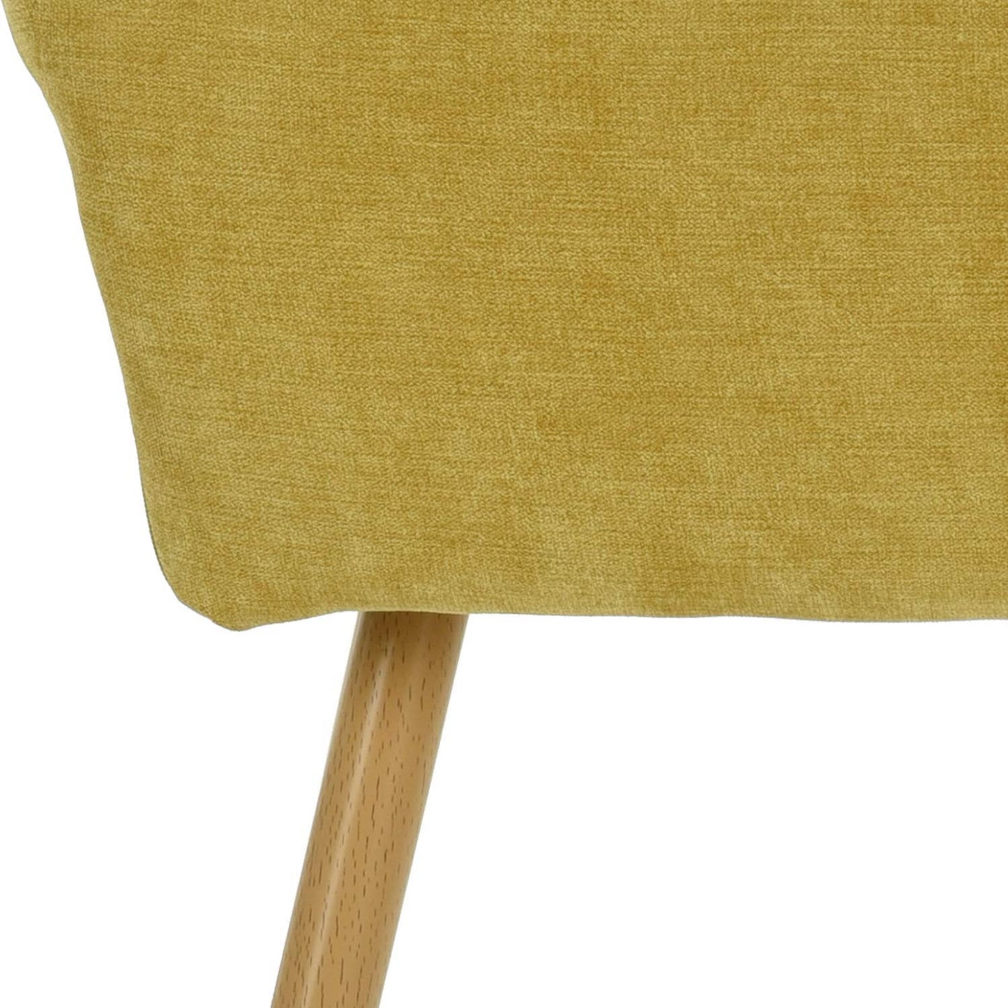 Set de 2 Sillas con Descansabrazos - Amarillo