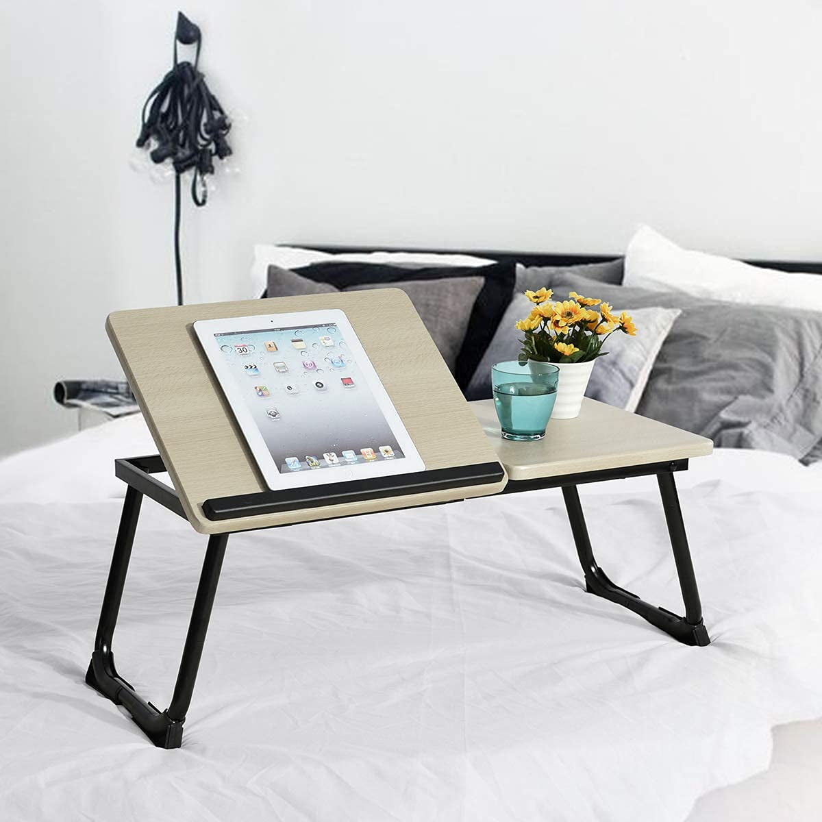 Mesa Plegable Ajustable para Computadora Haya