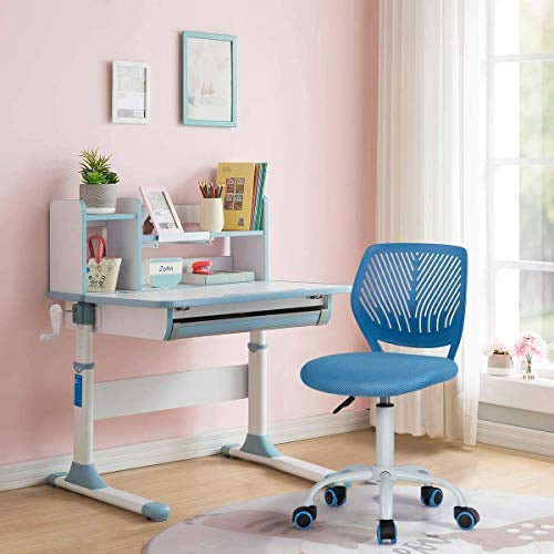 Silla de Estudio Ajustable para Niños Azul