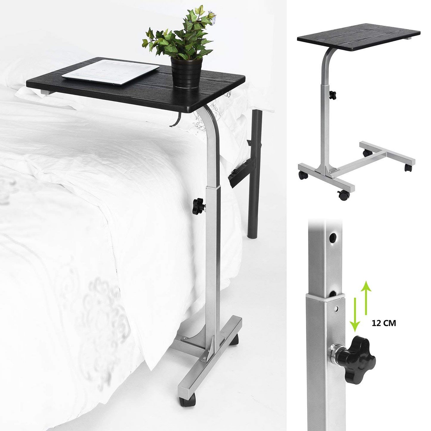 Mesa Portátil para Computadora Portátil Negro