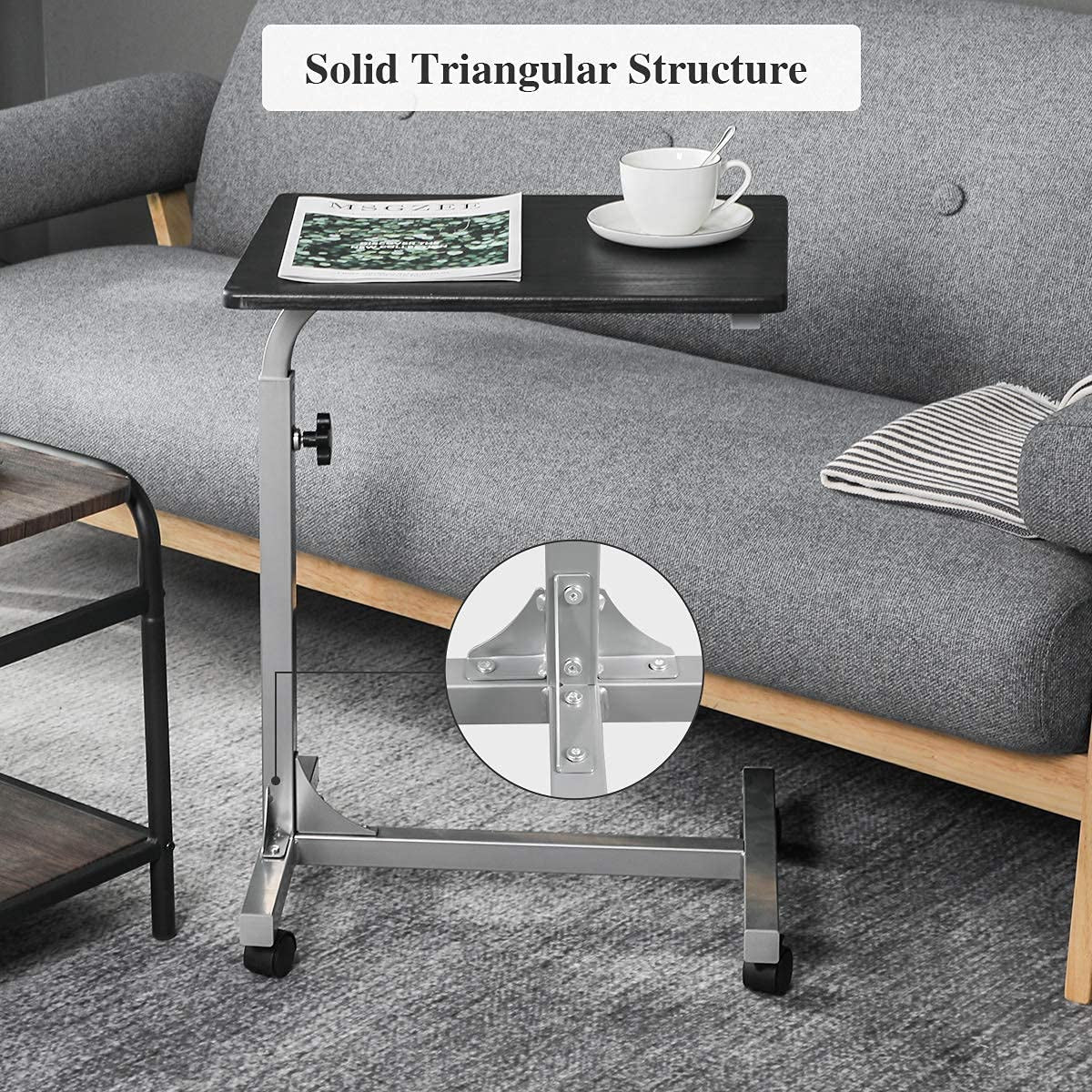 Mesa Portátil para Computadora Portátil Negro