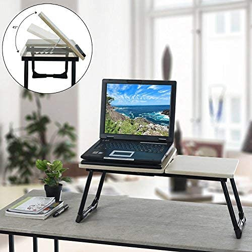 Mesa Plegable Ajustable para Computadora Haya