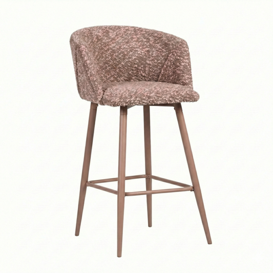 Cyber FurnitureR Conjunto de 2 sillas de Bar de Cocina Pink