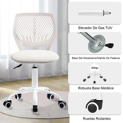 Silla de Escritura para Adolescentes Beige