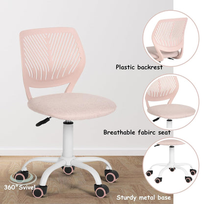Silla de Escritura para Adolescentes Rosado