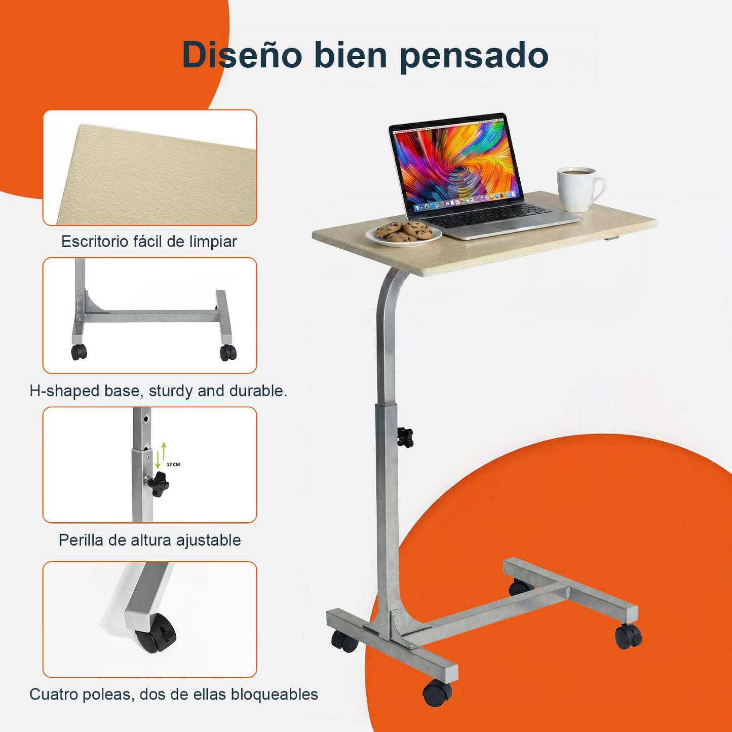 Mesa Portátil para Computadora Portátil Haya