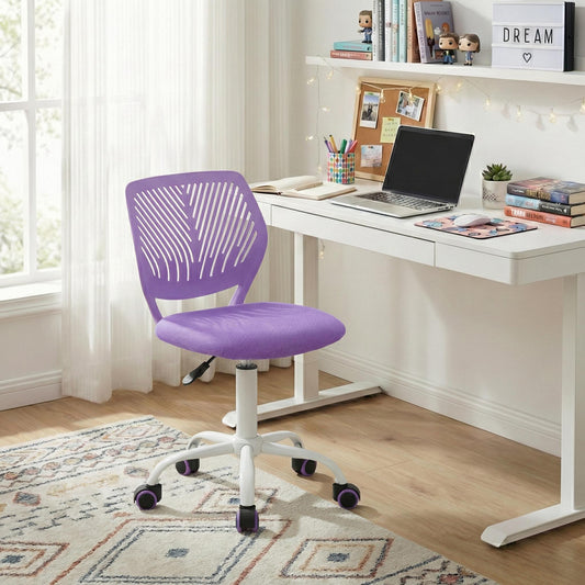 Silla de Estudio Ajustable para Niños Morado