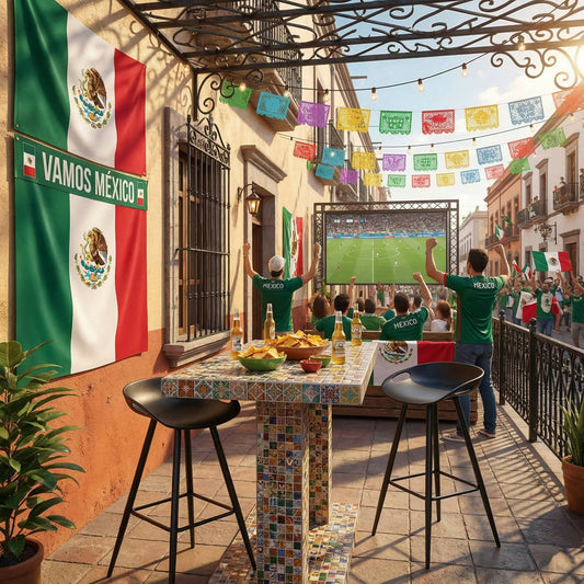 Set de 2 Bancos para Barra Modernos y Contemporáneos con Patas y Asiento PP en Negro