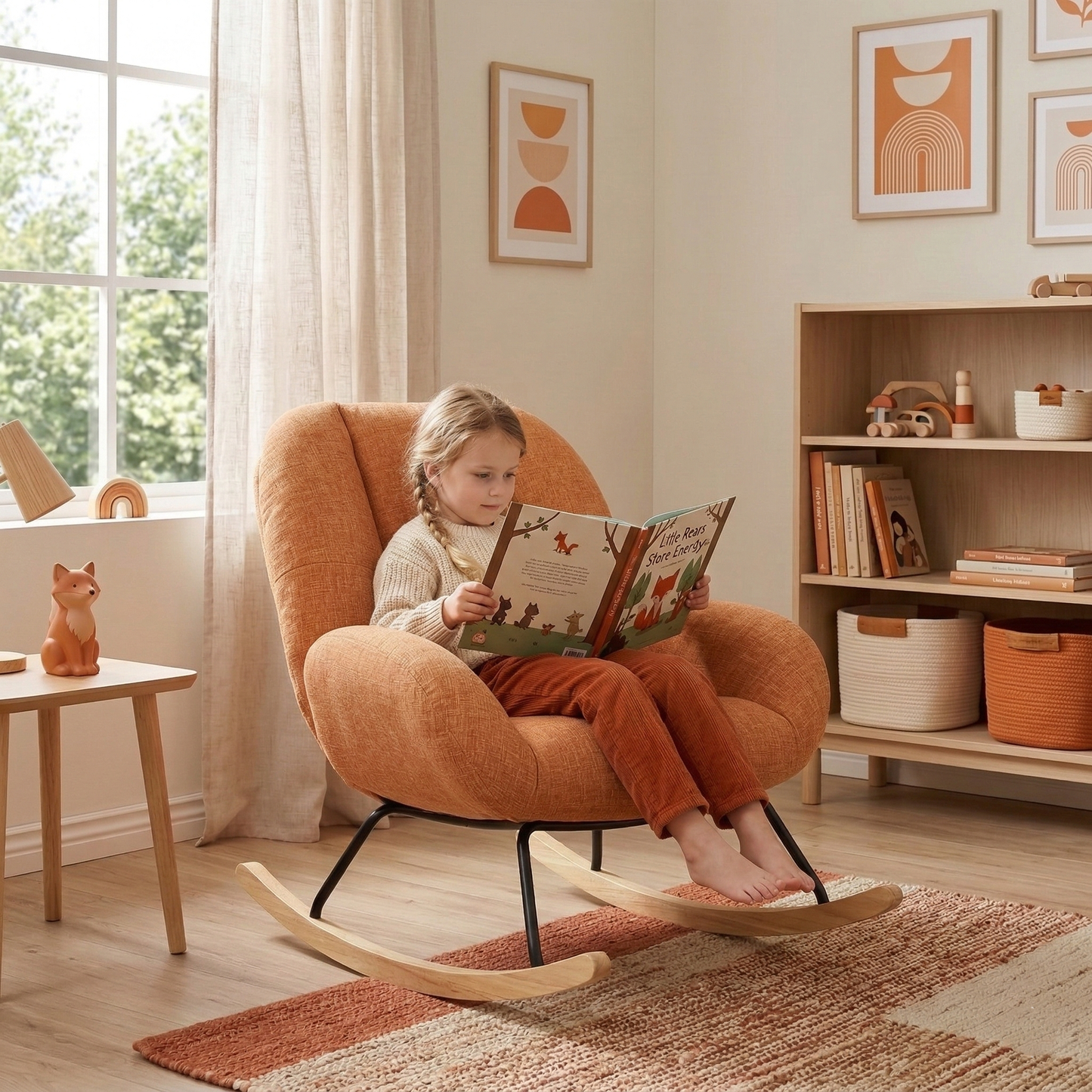 Cyber FurnitureR Sillón Individual Naranja