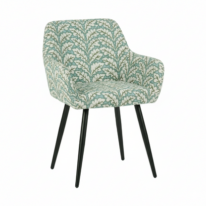 Cyber FurnitureR Juego de 2 Sillas de Comedor Sage Green