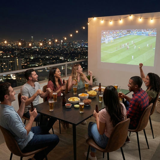 Mesa de Comedor Rectangular Extensible 160 cm Negro