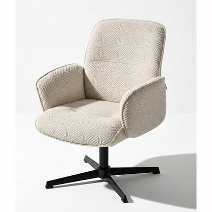 Cyber FurnitureR Silla Cruzada, Silla de Oficina Ergonómica Blanco