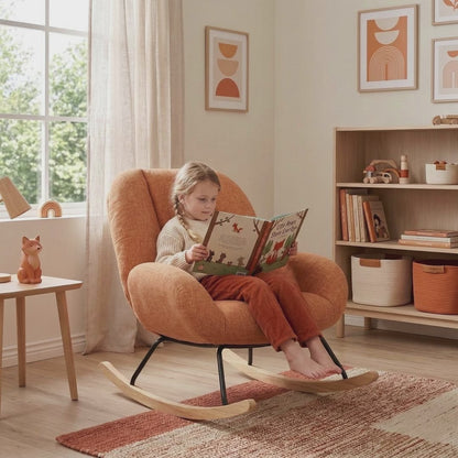 Cyber FurnitureR Sillón Individual Naranja