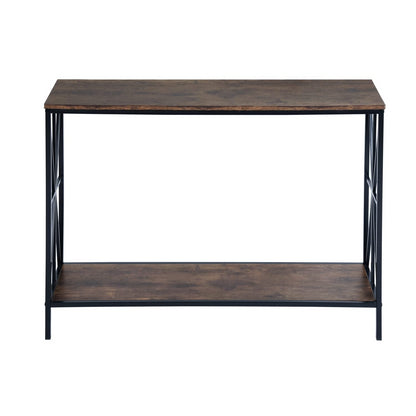 Mesa de Consola de Sofá Industrial Vintage